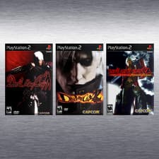 Image of Devil May Cry 1, 2, 3 Video Game Box Art *PS2* High Quality Magnet / Set