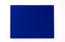 Image of Frameless Blue Felt Noticeboard for Office Home and School – 1200mm x 800mm