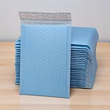 Image of 100pcs Waterproof Strong Bubble Padded Mailing Bag Postal Self Seal Jiffy Bags