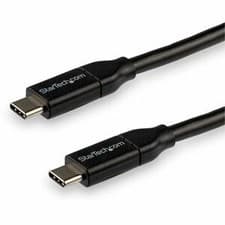 Image of Startech 3M 10 Ft Usb C To Usb C Cable W/ 5A Pd M/M Usb 2.0 Usb-If Certified Usb
