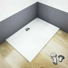 Image of New Stone Tray Shower Enclosure Walk In Bathroom Square / Rectangle + Free waste