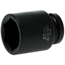 Image of Teng Impact Socket Hexagon 6-Point 1/2in Drive 27mm