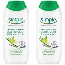 Image of Simple Kind to Hair Gentle Care Shampoo - 2×200ml