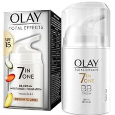 Image of Olay Total Effects 7-in-1 SPF15 BB Cream Moisturiser+Foundation Medium to Dark