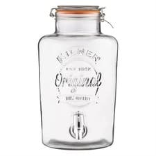 Image of Kilner Clip Top Round Drinks Dispenser 8000ml