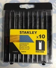 Image of Stanley 10Pc Mixed Jigsaw Blades U - STA28020-XJ