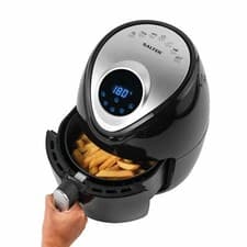 Image of SALTER 4.5L DIGITAL NON-STICK 1300W HOT AIR FOOD FRYER 7 COOKING PRESETS