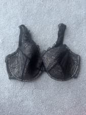 Image of Boux Avenue 36E Black Beige Nude Lace Bra New without Tags