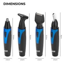 Image of Bauer Professional Rechargeable Multi Function Trimmer Personal Men Grooming Set
