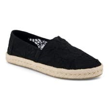 Image of TOMS Alpargata Rope 2.0 Shoe Cotton Women's Black Espadrilles