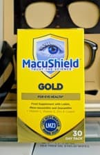 Image of MacuShield GOLD Eye Supplement 30 DAY SUPPLY : 1 MONTH SUPPLY - 90 capsules