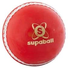 Image of READERS SUPABALL SENIOR CRICKET TRAINING BALL RED PACK OF 6 FREE P&P