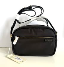 Image of Radley Montague Lane Black Polyester Crossbody Bag BNWT