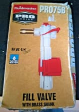 Image of Fluidmaster PRO75B PRO Side Entry Fill Valve with 1/2-Inch Brass Shank