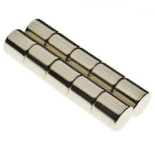 Image of Very Strong Magnets 3mm 5mm 6mm 8mm 10mm 12mm 15mm 20mm Round Various Depths
