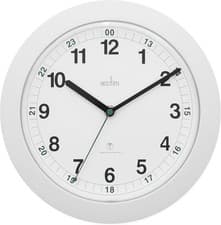 Image of Acctim 93/723brc Milan Radio Controlled Wall Clock, Black