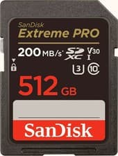Image of SanDisk 512GB Extreme Pro Go SDXC Class 10 UHS-I Memory Card