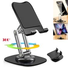 Image of Adjustable Universal Tablet Stand Desk Holder Mount For Cell Phone iPad iPhone