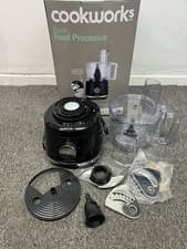 Image of Cookworks Black Food Processor BNWB