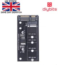 Image of M.2 NGFF SSD to 2.5" SATA 3 Adapter Card Hard Disk Case Enclosure Converter