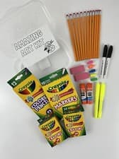 Image of Back to School Supply Bundle Kit Middle High School Crayola Art SAME DAY SHIP