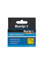 Image of Blue Spot Tools - 8mm Crown Flat Wire Staples JT21 Style