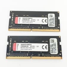 Image of Kingston HyperX 8GB (2x4GB)  DDR4 2400MHz Laptop RAM PC4-19200 SODIMM