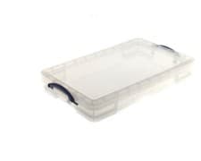 Image of Really Useful 20 Litre Clear Strong Plastic Storage Box