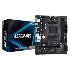 Image of ASRock A520M-HVS Socket AM4 AMD Motherboard - 90-MXBE60-A0UAYZ