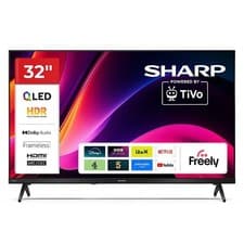 Image of SHARP 32HE3245K 32" HD TiVo HDR Dolby Digital QLED Smart TV Frameless Black B+