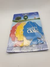 Image of 3 Pack Mighty Oak Car Air Freshener Fragrance Scent - New Car, Cherry & Vanilla
