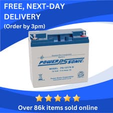 Image of PowerSonic Replacement Battery for APC UPS RBC7 – Requires Assembly