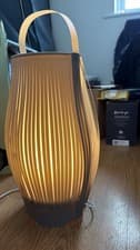 Image of Boxed Ex Display John Lewis Harmony Ribbon Table Lamp, Black