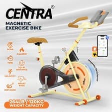 Image of CENTRA Magnetic Exercise Bike Smart Indoor Cycling Bike Home Gym Cardio Trainer