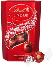 Image of Lindt Lindor Milk Chocolate Truffles – 200g Box (Approx. 16 Balls) – Smooth