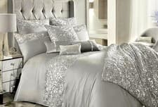 Image of NEW Ltd Edition KYLIE MINOGUE CADENCE EMBELLISHED Sparkling SEQUIN QUILTED THROW