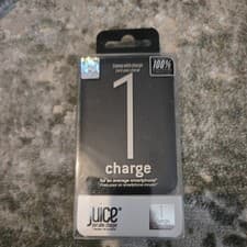 Image of Juice ECO 1 CHARGE SLIM POWER BANK 4000MAH BLACK.