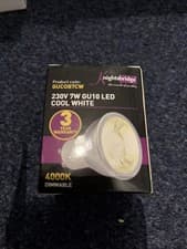 Image of Knightsbridge GUCOB7CW 230v 7w GU10 Led Cool White Dimmable