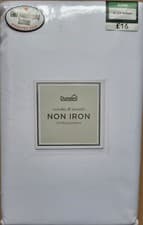 Image of King Size Non Iron Flat Sheet