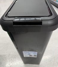Image of Black Swing and Lift Kitchen Bin 45L Waste Rubbish Recycling Dustbin