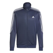 Image of Adidas Three Stripes Men's Track Top Blue Size-. XS
