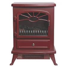 Image of Warmlite WL46014R 2000W Log Effect Stove Fire Red