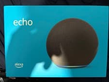 Image of Amazon Echo (4th Gen)-Premium Sound Speaker- Alexa- Charcoal- Brand New/Sealed