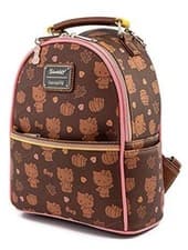 Image of Loungefly x Sanrio Hello Kitty Pumpkin Spice Mini Convertible Backpack