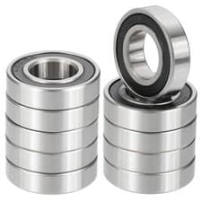 Image of 10pcs 6901-2RS Deep Groove Ball Bearing 12mm x 24mm x 6mm Double Rubber Sealed