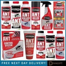 Image of ANT KILLER BAIT STATION LIQUID NEST TRAP STOP ANTS COLONY PRE BAITED NEW NIPPON