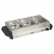 Image of Cooks Professional 3–Section Buffet Warming Tray