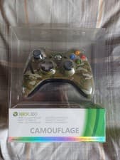Image of Microsoft Xbox 360 Wireless Limited Edition Camouflage Controller Brand New Rare