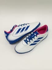 Image of Adidas Goletto White/Blue Astro Turf (TF) - Size UK 9  BNWB JP5615