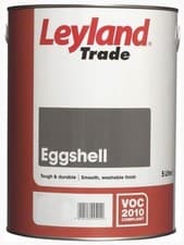 Image of Leyland Trade Eggshell Wood & Metal Paint Tough & Durable 5L Brilliant White
